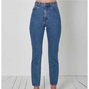 Rolla’s Dusters high rise slim straight jeans